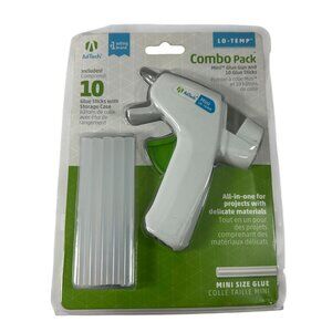 AdTech Mini Glue Gun w Glue Sticks Combo Pack Lo Temp New